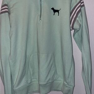 PINK Victoria's Secret Light Green Zip-Up